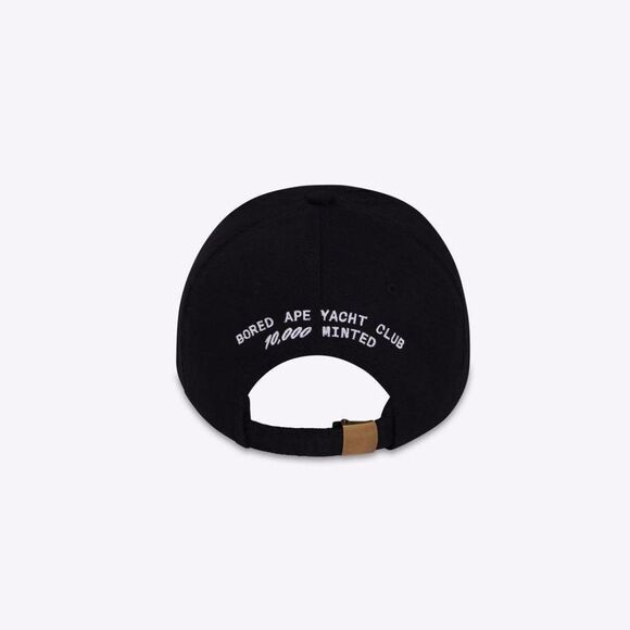 BORED Ape Yacht Club BAYC LOGO DAD HAT - WHITE - Picture 2 of 3